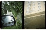 dans ma voiture en face de l'hôtel National, à Miami, en 2008© Photo Deborah Metsch météo NY