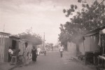 ambiance d'une fin d'après midi poussiéreuse dans les rues de Podor, au Sénégal en 2010 © Photo Deborah Metsch